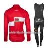 Set Fietsshirt Lange Mouw + Lange Koersbroek 2017 Lotto Soudal Dames N001